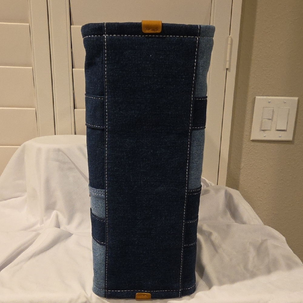 NWOT - Marc Jacobs Large Denim Tote Bag - Picture 7 of 9